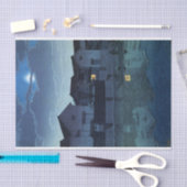 ukiyoe hasui n07 Matsue, Izumo (waze maan) Tissuepapier (Craft)