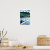 ukiyoe hasui n12 Mihogaseki, Izumo Poster (Keuken)