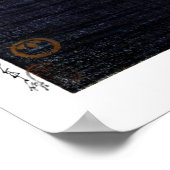 ukiyoe hasui n13 Shin Ohashi Bridge Poster (Hoek)