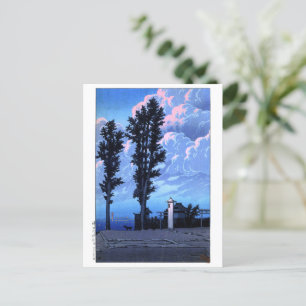 ukiyoe hasui n14 Kanda Myojin Shrine Precent Briefkaart