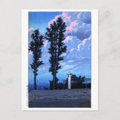 ukiyoe hasui n14 Kanda Myojin Shrine Precent Briefkaart (Voorkant)