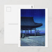 ukiyoe hasui n17 Kōzu, Osaka Briefkaart (Voorkant / Achterkant)