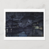 ukiyoe hasui n18 Kinosaki, Tajima Briefkaart (Voorkant)