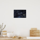 ukiyoe hasui n18 Kinosaki, Tajima Poster (Keuken)