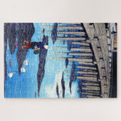 ukiyoe hasui n19 Gion Bridge, Hondo, Amakusa Legpuzzel (Horizontaal)