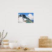 ukiyoe hasui n21 Mount Asahi gezien vanuit … Poster (Keuken)