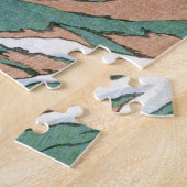 ukiyoe hasui n21 Mount Asahi van de berg Hakub Legpuzzel (Zijkant)