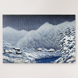ukiyoe hasui n22 Nakayamashichiri, Hida Legpuzzel