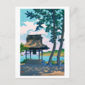 ukiyoe hasui No49 Shogetsuin Temple in Ito, Izu Briefkaart (Voorkant)