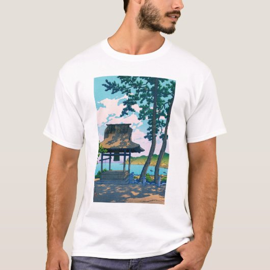 ukiyoe hasui No49 Shogetsuin Temple in Ito, Izu T-shirt (Voorkant)