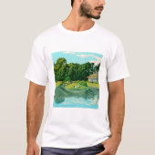 ukiyoe hasui No50 Okayama Korakuen T-shirt (Voorkant)