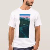 ukiyoe hasui No58 Etchu’s Ioritani Pass T-shirt (Voorkant)