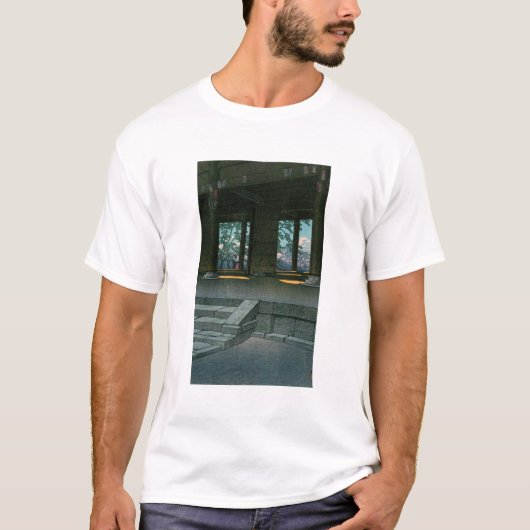 ukiyoe hasui No59 Chion-in in Kyoto  T-shirt (Voorkant)