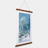 ukiyoe - hasui - No.12 The Hommonji Temple, Ikegam Hangend Wandkleed (Gebogen)