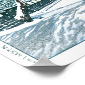 ukiyoe - hasui - No.12 The Hommonji Temple, ... Poster (Hoek)