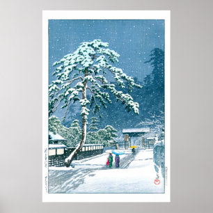 ukiyoe - hasui - No.12 The Hommonji Temple, ... Poster