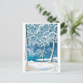 ukiyoe - hasui - No.13 Sbenzoku Pond - Briefkaart (Staand voorkant)