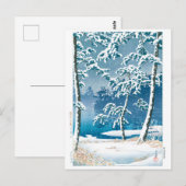 ukiyoe - hasui - No.13 Sbenzoku Pond - Briefkaart (Voorkant / Achterkant)