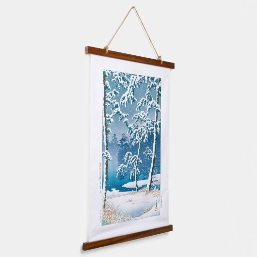 ukiyoe - hasui - No.13 Sbenzoku Pond - Hangend Wandkleed (Gebogen)