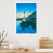 ukiyoe - hasui - No.16 Morning in Beppu - Poster (Keuken)