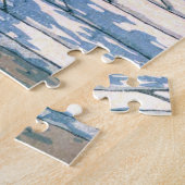 ukiyoe - hasui - No.18 Meguro Fudo Temple - Legpuzzel (Zijkant)