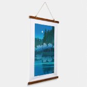 ukiyoe - hasui - No.19 Spring night at Inokashira Hangend Wandkleed (Gebogen)