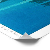 ukiyoe - hasui - No.19 Spring night at Inokashira Poster (Hoek)