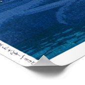 ukiyoe - hasui - No.20 Moonlit Night at Gamo - Poster (Hoek)