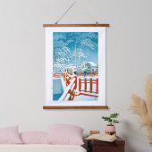 ukiyoe - hasui - No.24 Yakumo Bridge the Nagata .. Hangend Wandkleed (Slaapkamer)