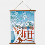 ukiyoe - hasui - No.24 Yakumo Bridge the Nagata .. Hangend Wandkleed (Voorkant)