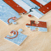 ukiyoe - hasui - No.24 Yakumo Bridge the Nagata .. Legpuzzel (Zijkant)