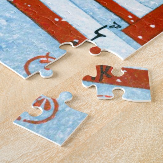 ukiyoe - hasui - No.24 Yakumo Bridge the Nagata .. Legpuzzel (Zijkant)