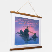 ukiyoe - hasui - No.25 De paren van ... Hangend Wandkleed (Gebogen)