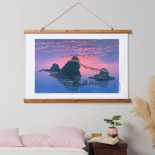 ukiyoe - hasui - No.25 De paren van ... Hangend Wandkleed (Slaapkamer)