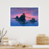 ukiyoe - hasui - No.25 De paren van ... Poster (Keuken)