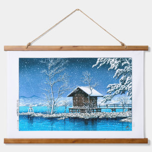 ukiyoe - hasui - No.28 Kansanomiya Shrine at ... Hangend Wandkleed