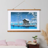 ukiyoe - hasui - No.28 Kansanomiya Shrine at ... Hangend Wandkleed (Slaapkamer)