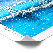 ukiyoe - hasui - No.28 Kansanomiya Shrine at ... Poster (Hoek)