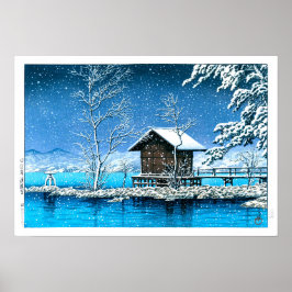 ukiyoe - hasui - No.28 Kansanomiya Shrine at ... Poster