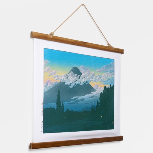 ukiyoe - hasui - No.29 Near Susono - Hangend Wandkleed (Gebogen)