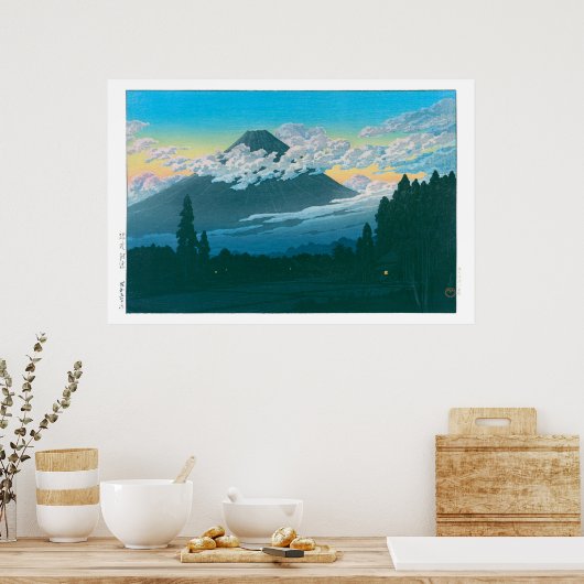 ukiyoe - hasui - No.29 Near Susono - Poster (Keuken)