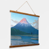 ukiyoe - hasui - No.30 The Fuji River - Hangend Wandkleed (Gebogen)