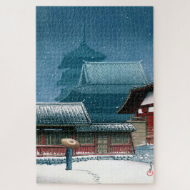 ukiyoe - hasui - No.31 Tennoji Temple in Osaka - Legpuzzel