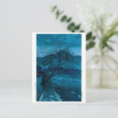 ukiyoe - hasui - No.33 Evening in Beppu - Briefkaart (Staand voorkant)