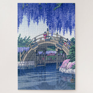 ukiyoe - hasui - No.34 Wisteria at Kameido - Legpuzzel