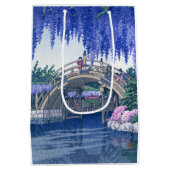ukiyoe - hasui - No.34 Wisteria at Kameido - Medium Cadeauzakje (Achterkant)