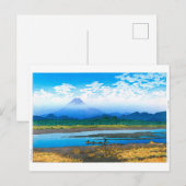 ukiyoe - hasui - No.37 Banyüu - Briefkaart (Voorkant / Achterkant)