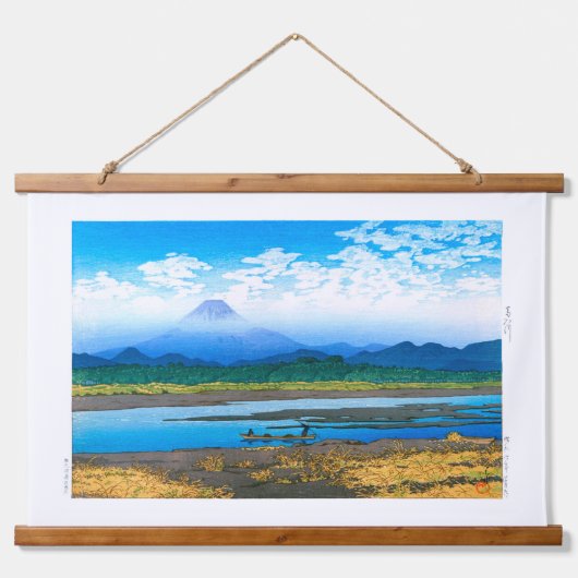 ukiyoe - hasui - No.37 Banyüu - Hangend Wandkleed (Voorkant)