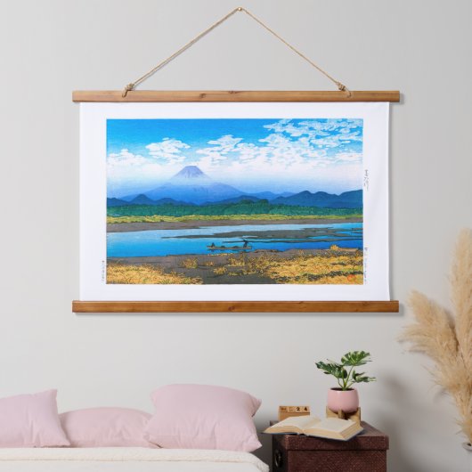 ukiyoe - hasui - No.37 Banyüu - Hangend Wandkleed (Slaapkamer)