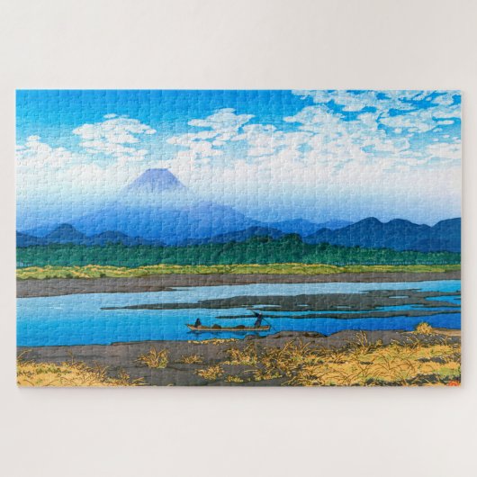 ukiyoe - hasui - No.37 Banyüu - Legpuzzel (Horizontaal)